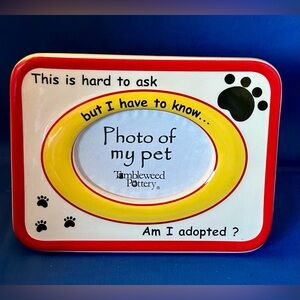 Tumbleweed Pottery Picture Frame